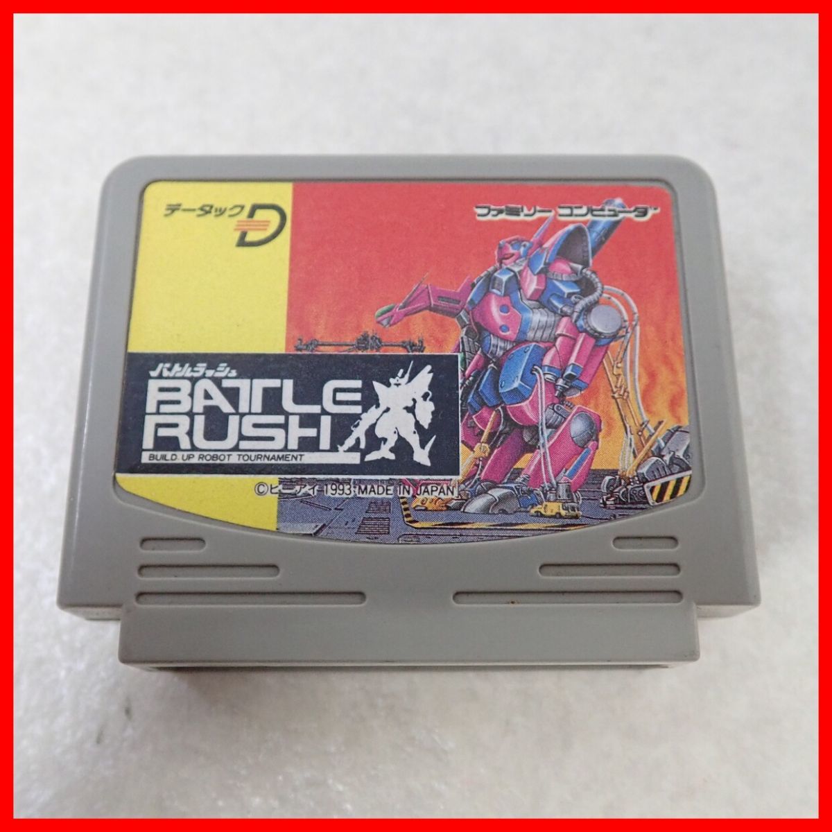 FC ファミコン データック専用ミニカセット バトルラッシュ BATTLE