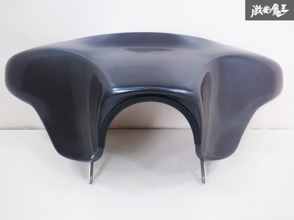 ハーレーダビットソン純正 72y’ FHL ノーマル ヤッコカウル フロントカウル 外装 ブラック 2輪車 オートバイ 即納 棚F3