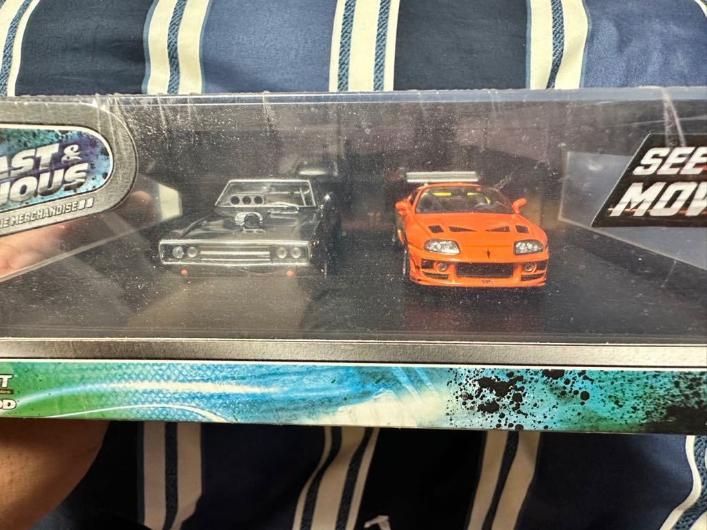 未開封 FAST&FURIOUS TOYOTA SUPRA Dodge Charger 2台セット グリーン