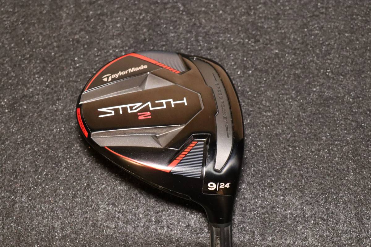 【貴重】【美品】テーラーメイド　ステルス２　FW9　フェアウェイウッド　９　番　S　フレックス