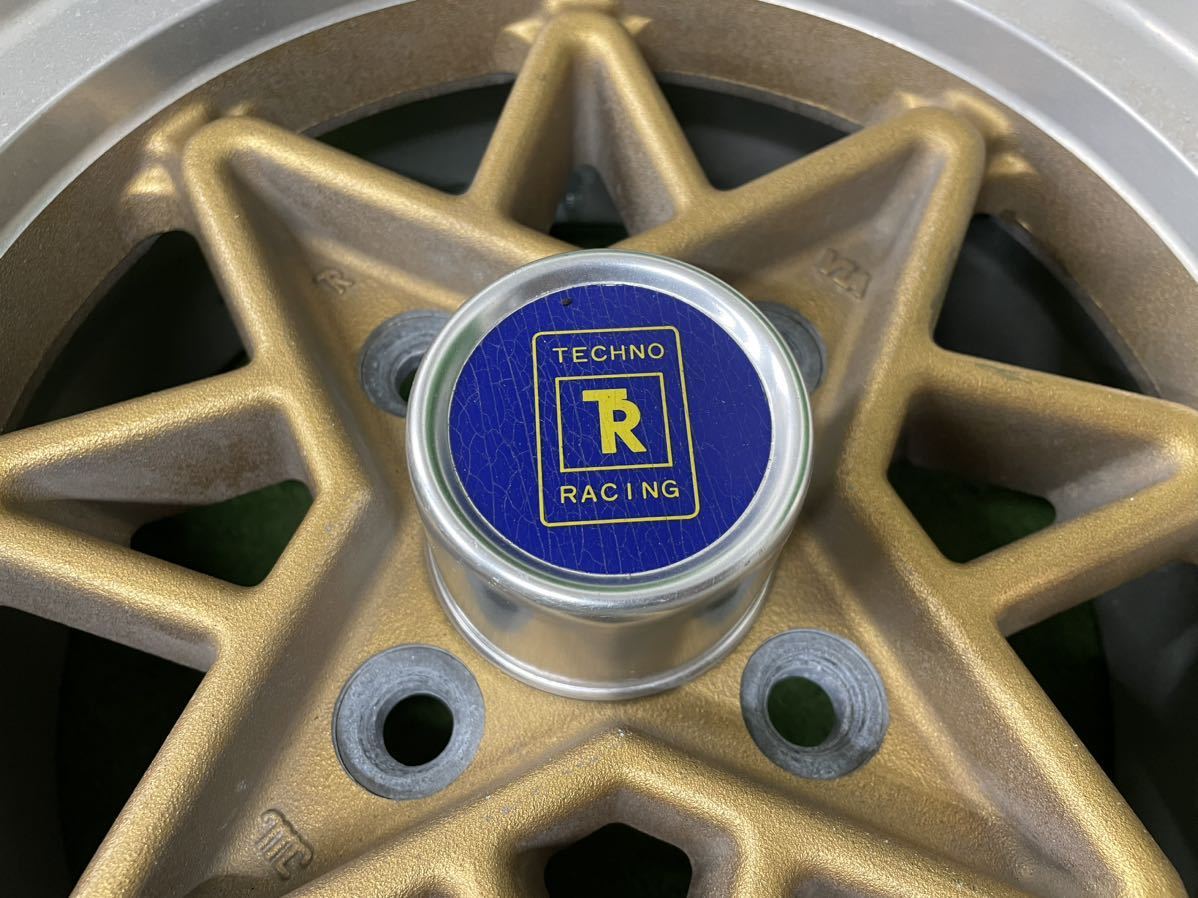 ☆TECHNO RACING テクノ レーシング 当時品 13インチ 110/4H ☆13×6.5J 