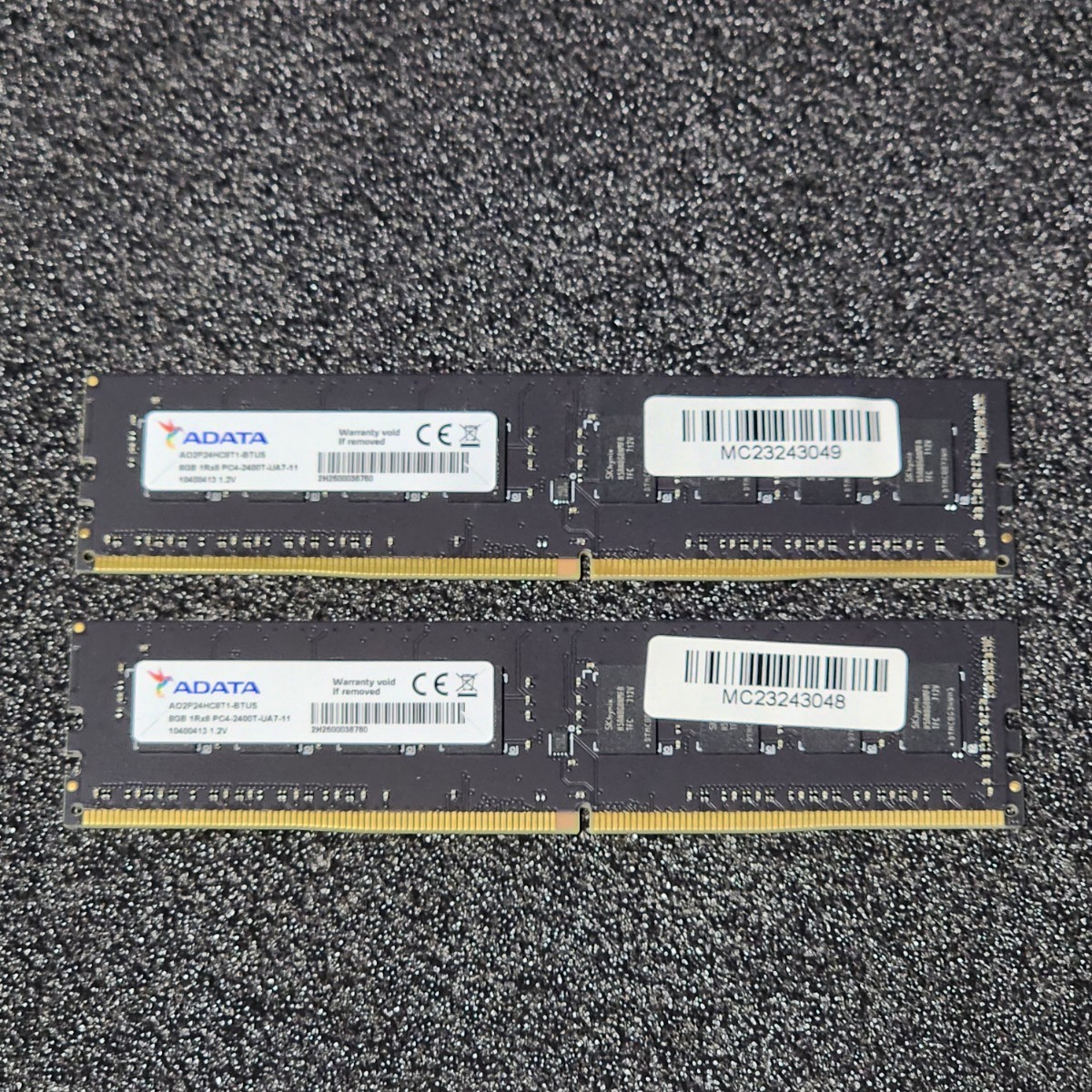 ADATA 16GB DDR4 2400MHz 8GB XPG (8GB×2枚キット) 動作 DDR4-2400MHz