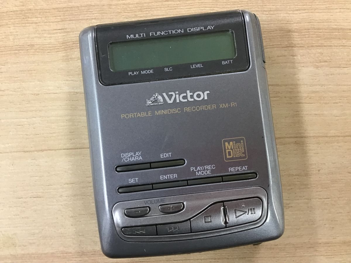 Victor XM-R1 ビクター ポータブルMDプレーヤー◇ジャンク品 [9593W
