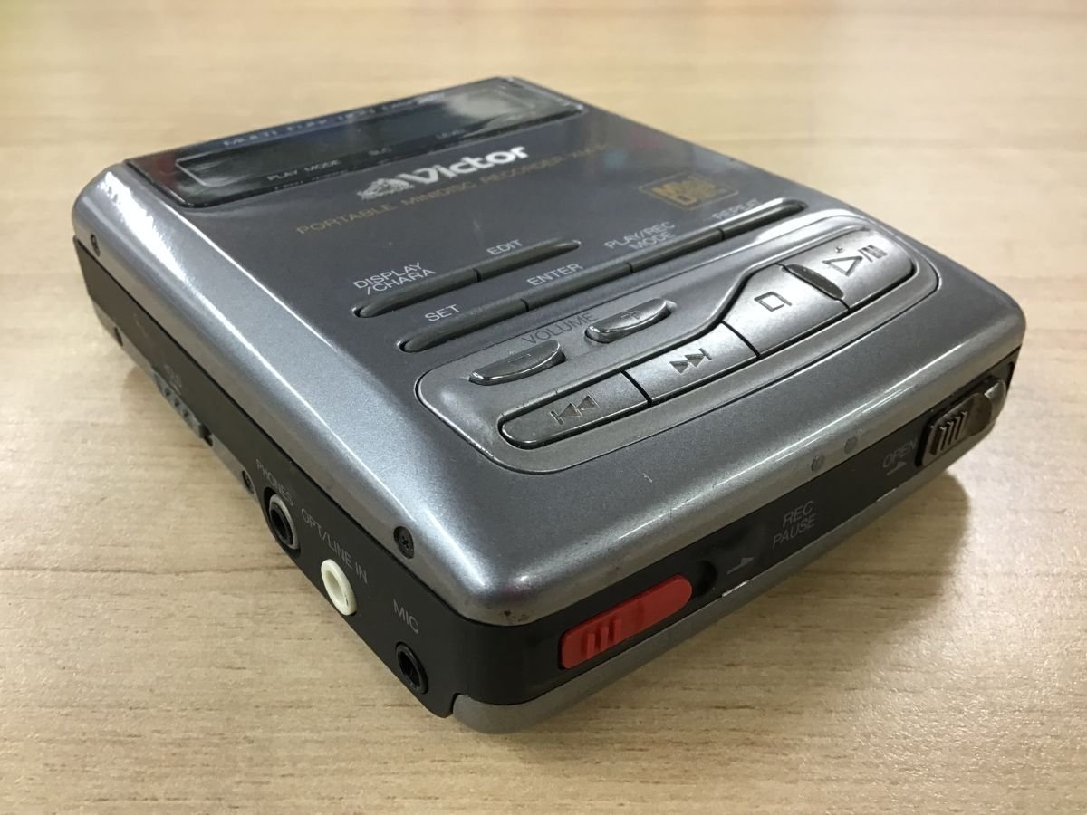 Victor XM-R1 ビクター ポータブルMDプレーヤー◇ジャンク品 [9593W
