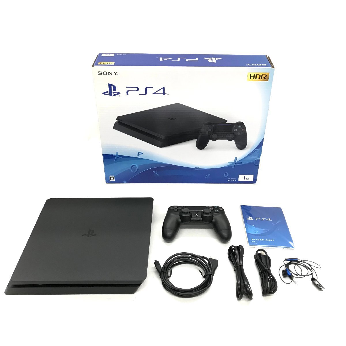 ジャンク PlayStation4 ジェット・ブラック 500GB (CUH2100AB01) 動作