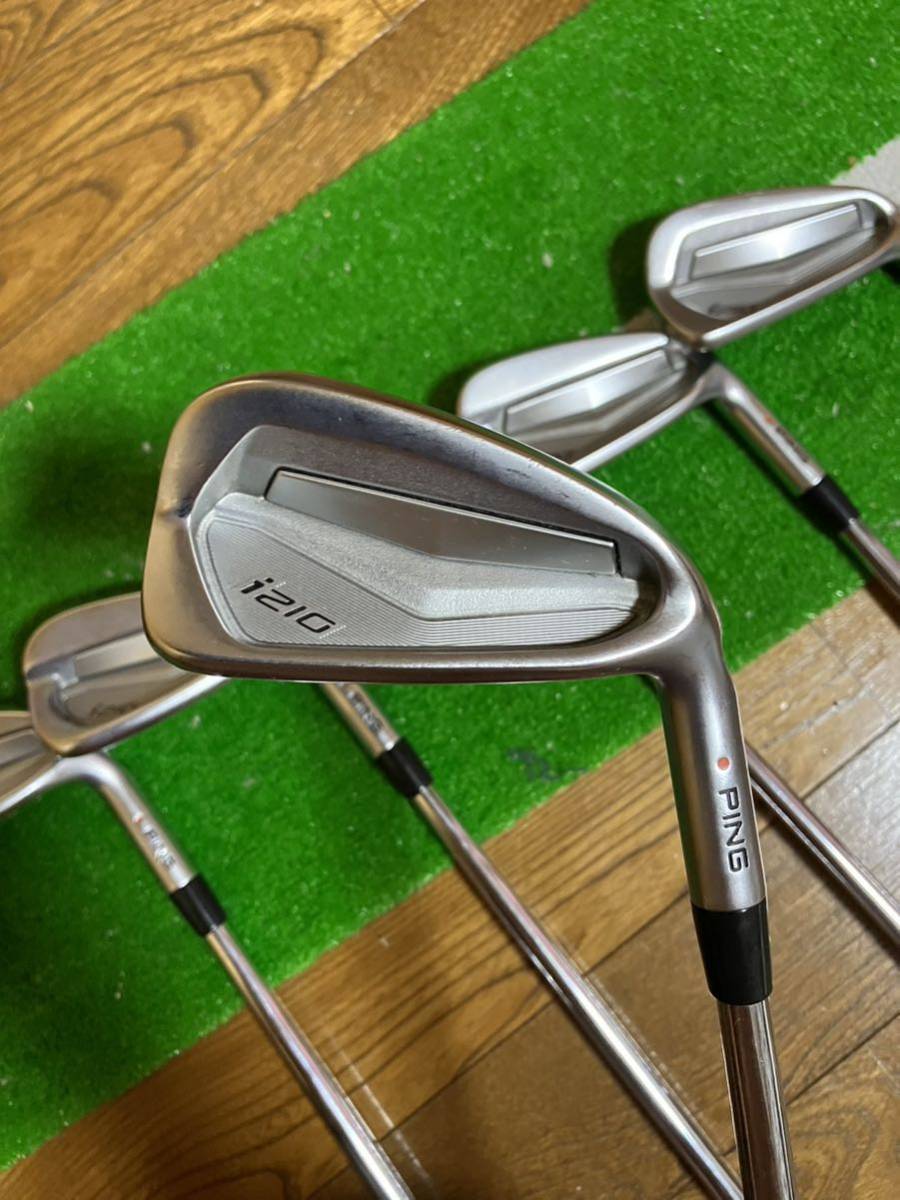 PING i210 アイアン 5i〜W 6本セットN.S.PRO MODUS3 SYSTEM3 TOUR125(S