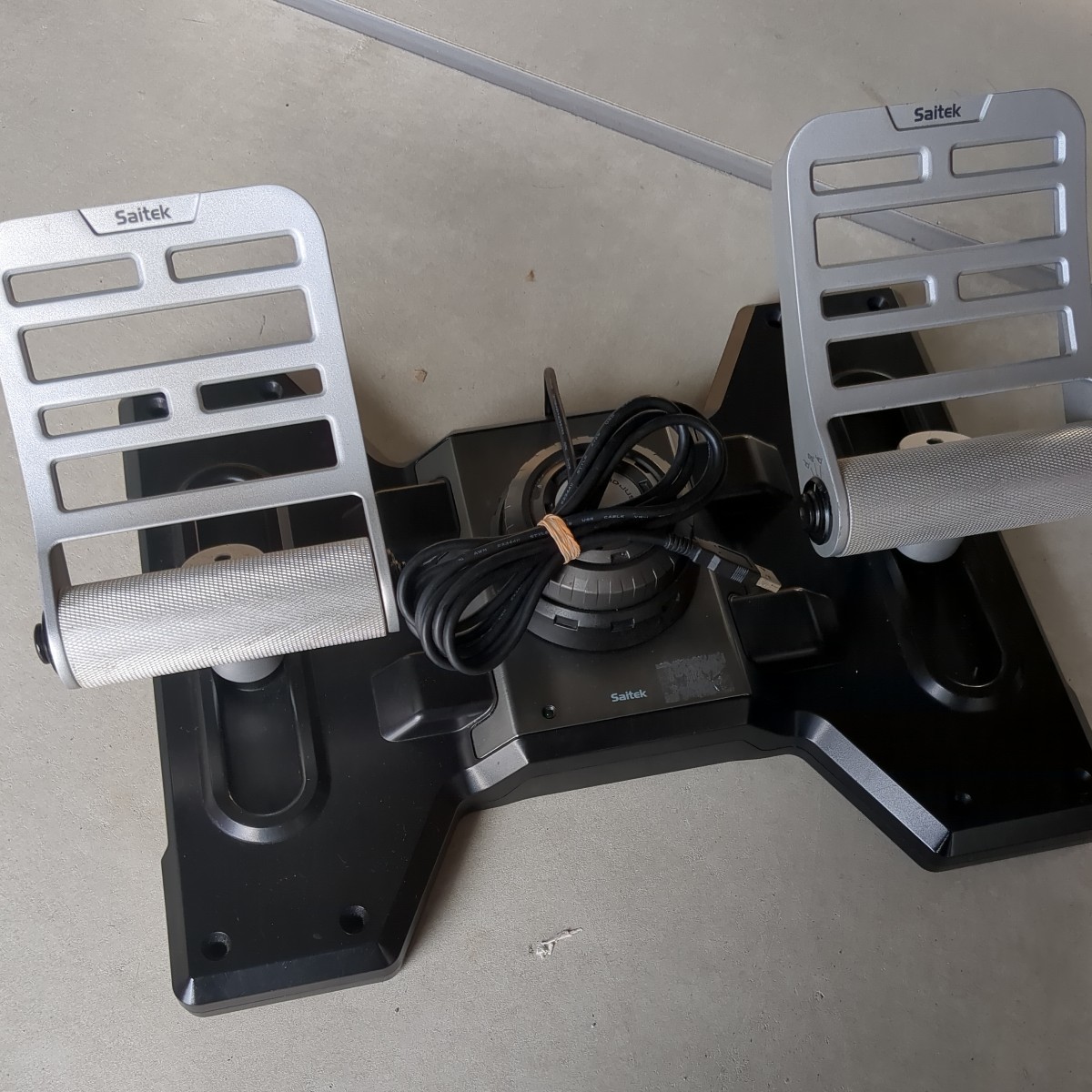 Flight Rudder Pedals New The FSX Saitek Pro Flight Rudder Pedals