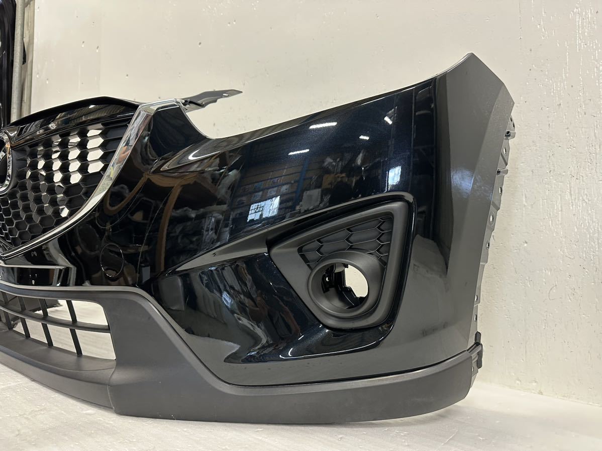 5a23 【凹なし】 CX-5 KE2FW 純正 フロントバンパー KD45-50031 黒