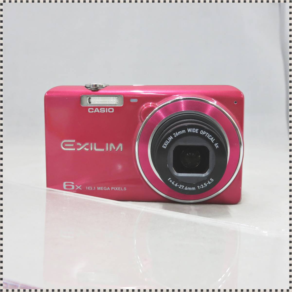CASIO CASIO EXILIM コンパクトデジタルカメラ レッド EXILIM EX-ZR300