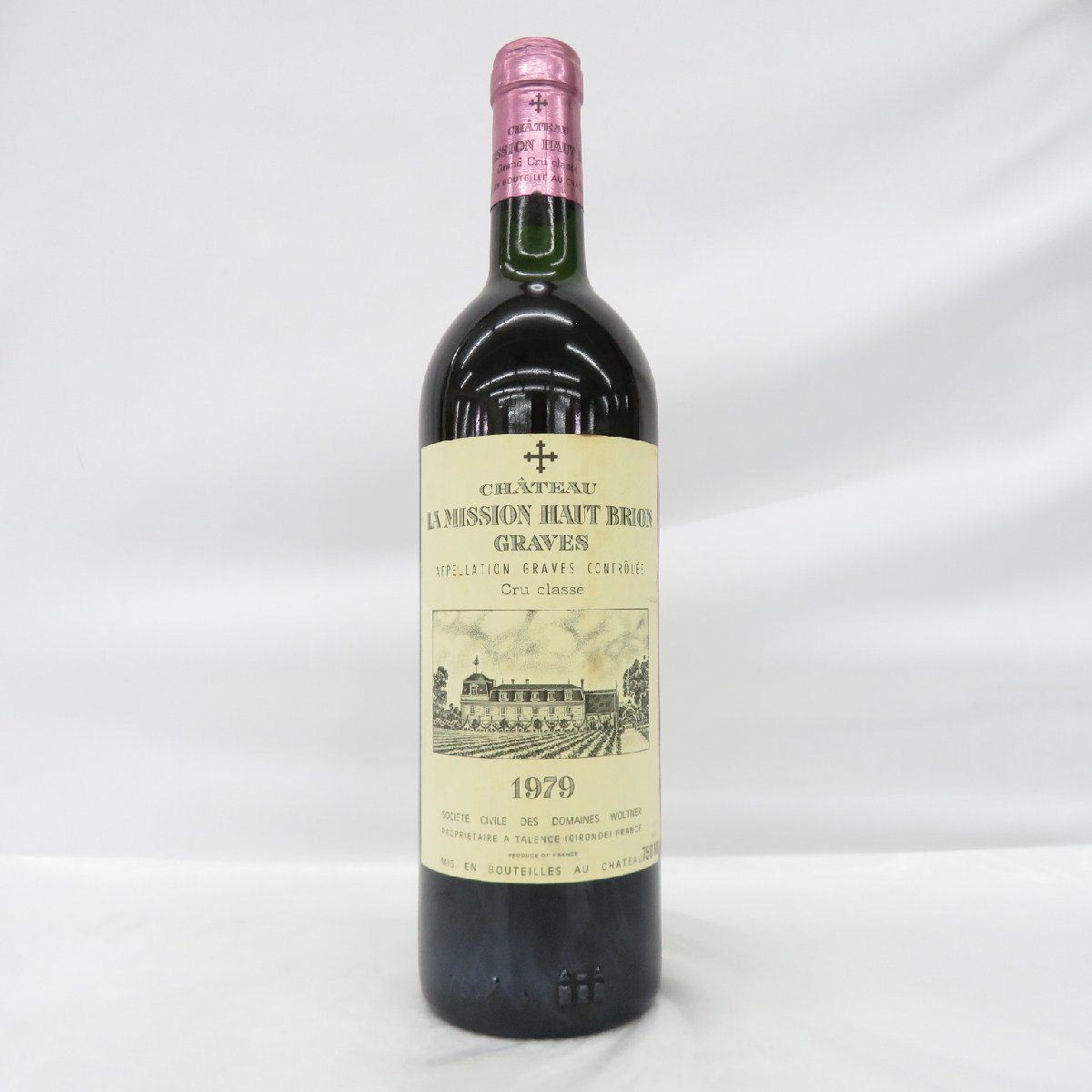 【未開栓】シャトー・ラ・ミッション・オー・ブリオン 1979 赤 ワイン 750ml 15％未満 ※目減り有 842124095 0825