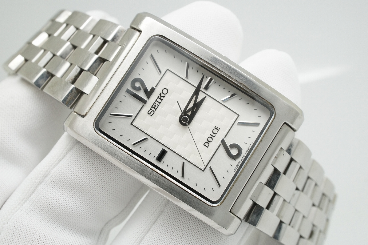 H134○作動良好 SEIKO セイコー DOLCE ドルチェ 4J41-0AC0 