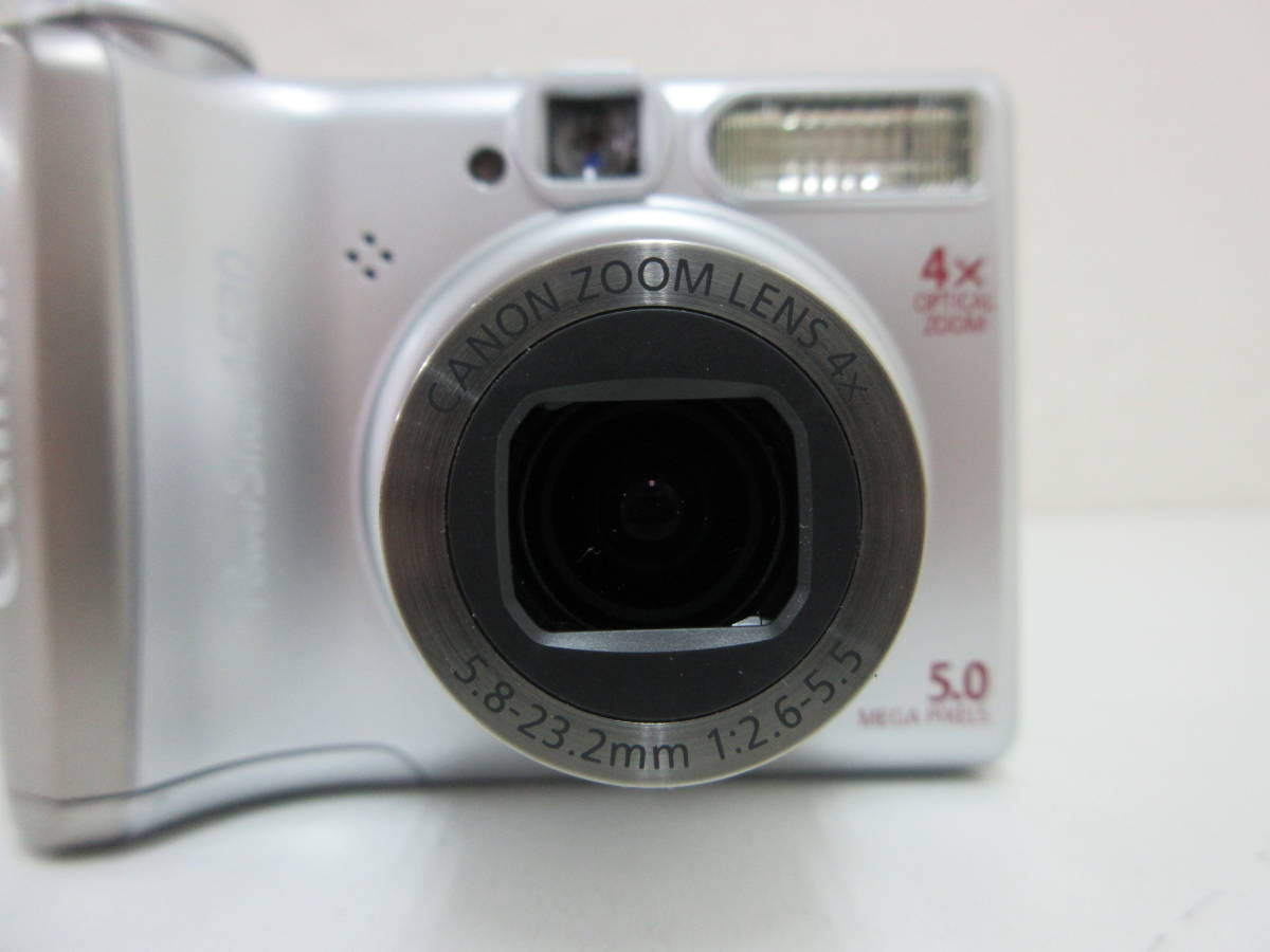 中古 カメラ キャノン Canon PowerShot A530 PC1184 単三電池仕様