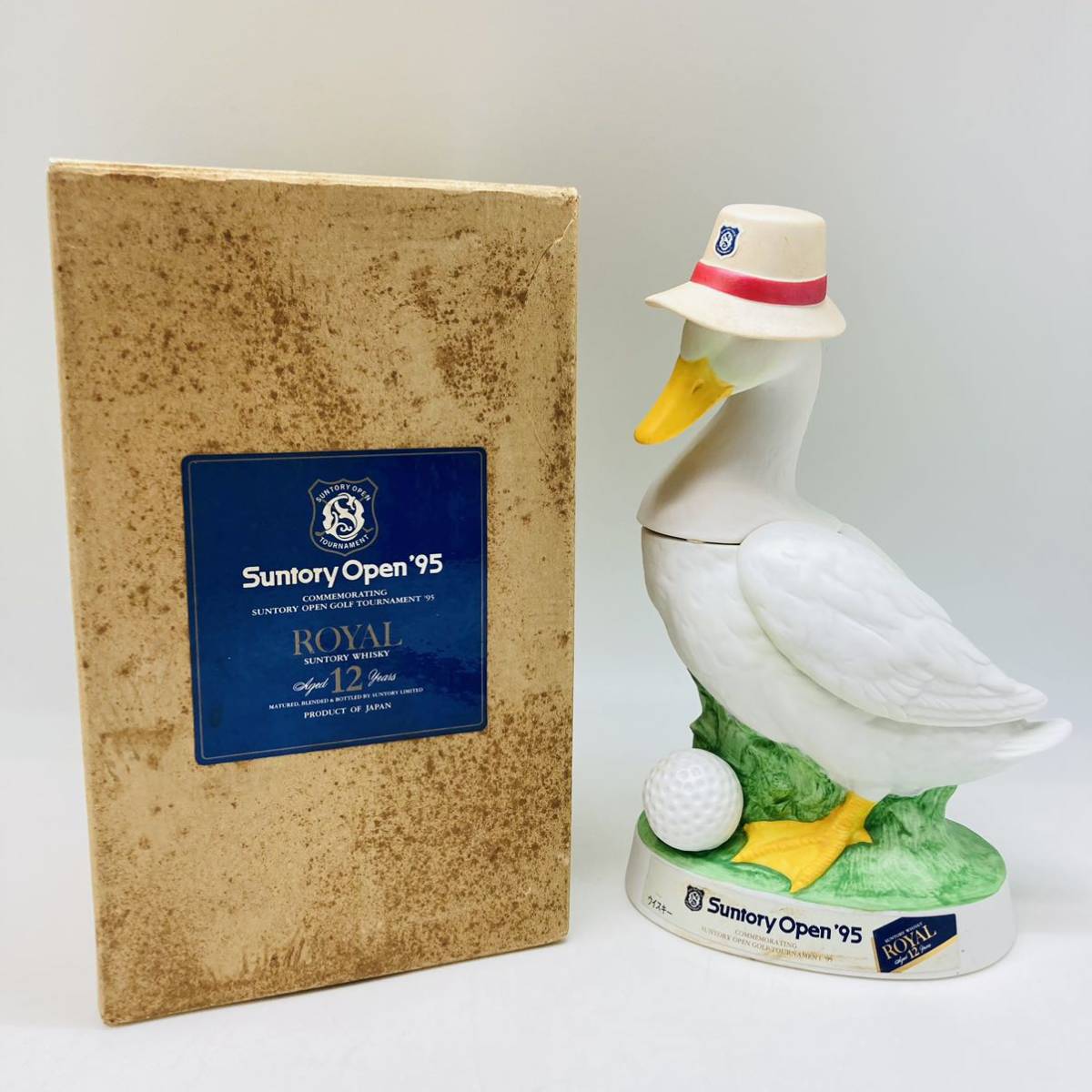 8.24 HU-H205★未開栓 サントリーオープン’95記念ボトル★クール便不可/容量 500ml/アルコール分 43%/ローヤルにプレミアム12年/CA0 CE0