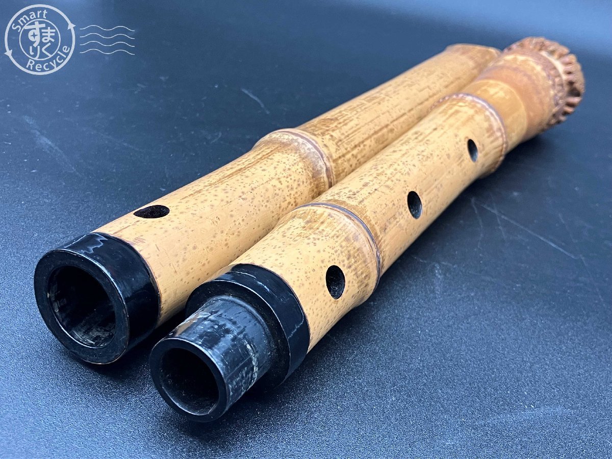 琴古流 尺八 和楽器 jk22-6035[VOX 亀屋尺八専門店 在銘