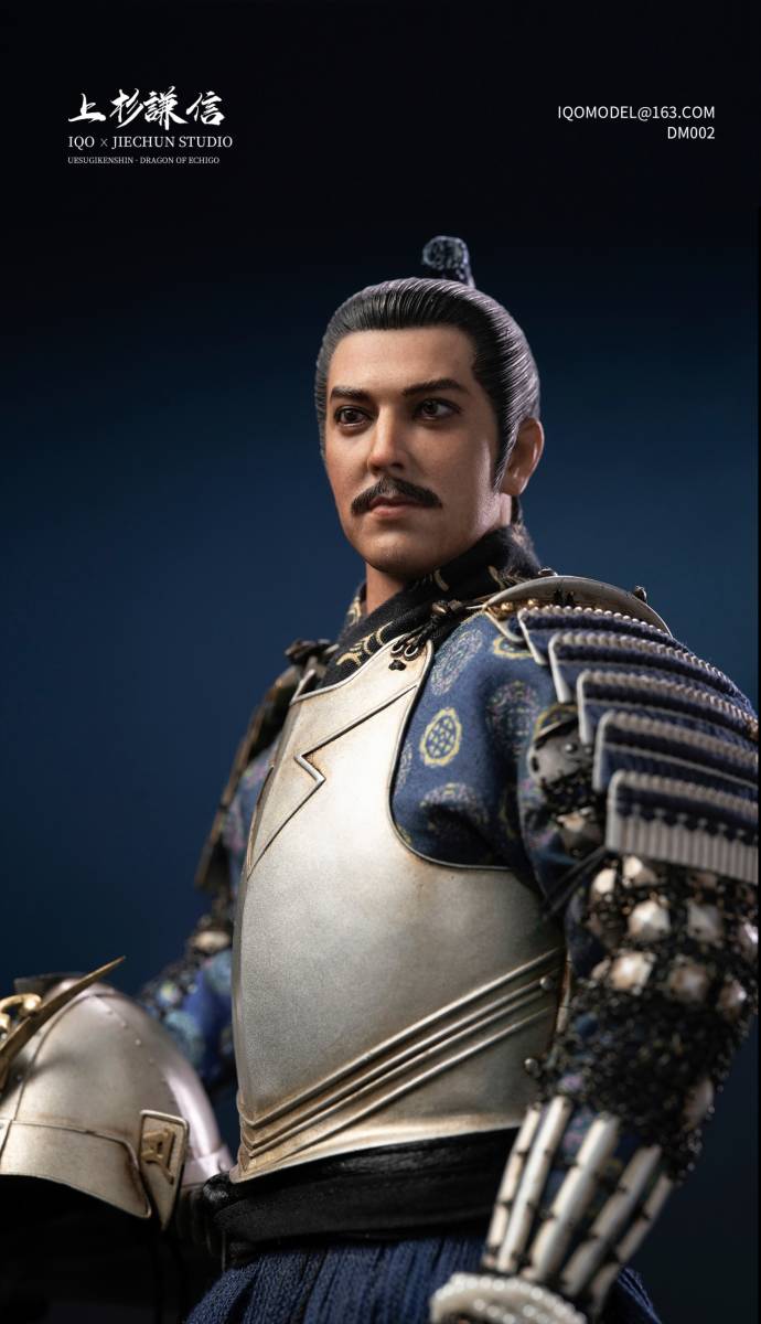 頡春工作室 × IQOMODEL 1/6 越後の龍 上杉謙信 甲冑 紺糸威南蛮胴具足