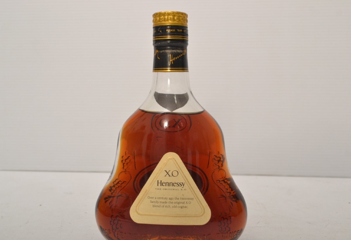 Z177S81J【未開栓】Hennessy ヘネシーXO キャップ 金 古酒 コニャック