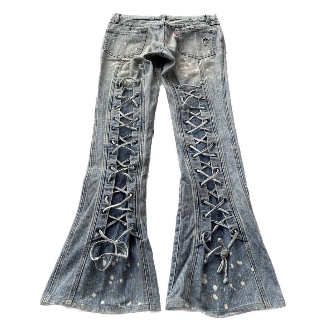 ブランド別 archive tornado mart flare denim pants トルネードマート