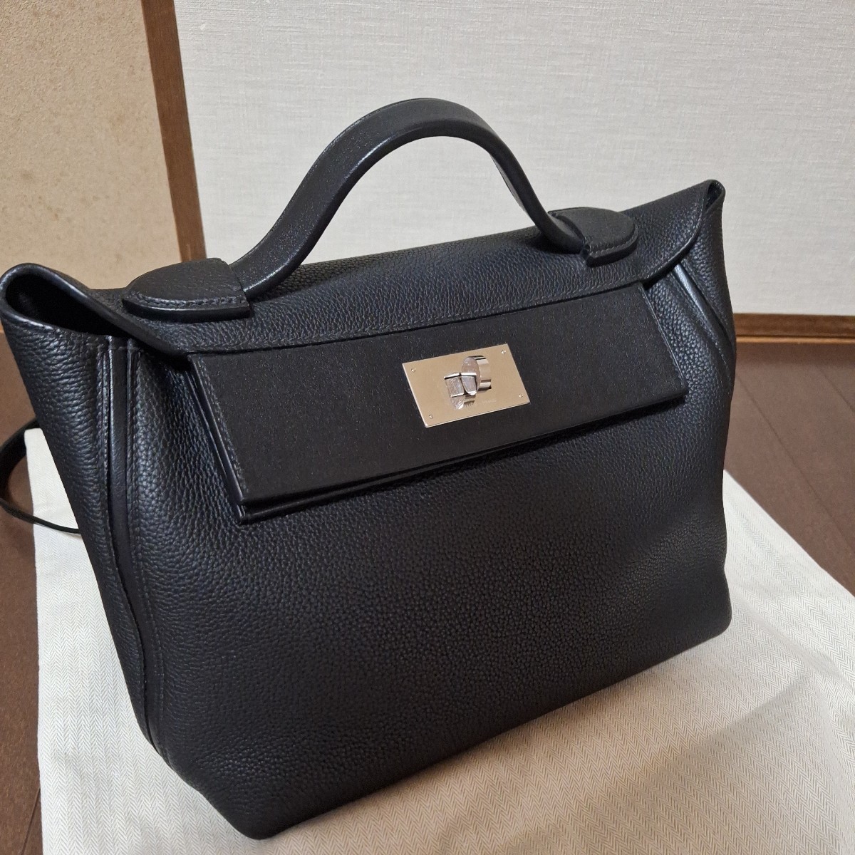 2424 キャトルアヴァン風　イタリアレザー使用　オーダー品