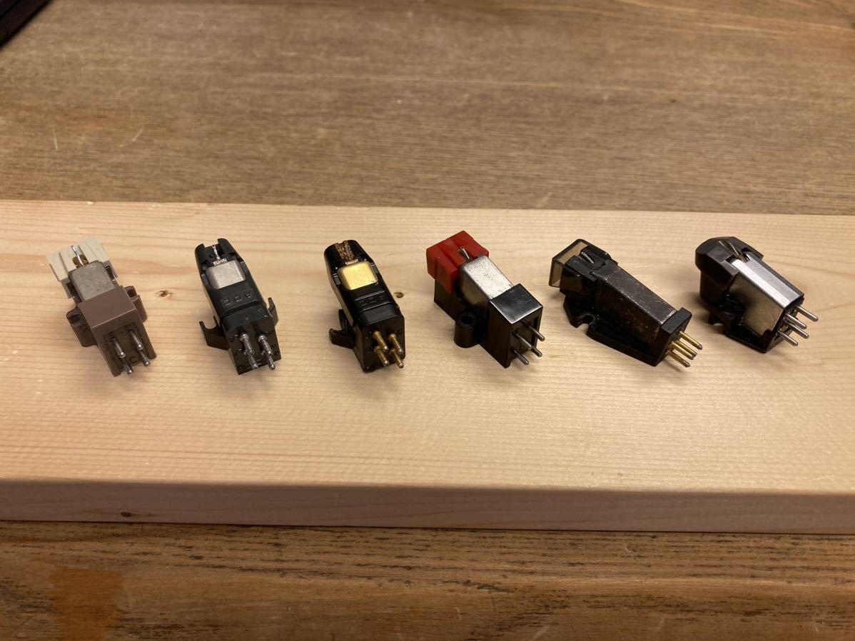 ジャンク カートリッジ 6点 pioneer adc cec ortofon victor レコード