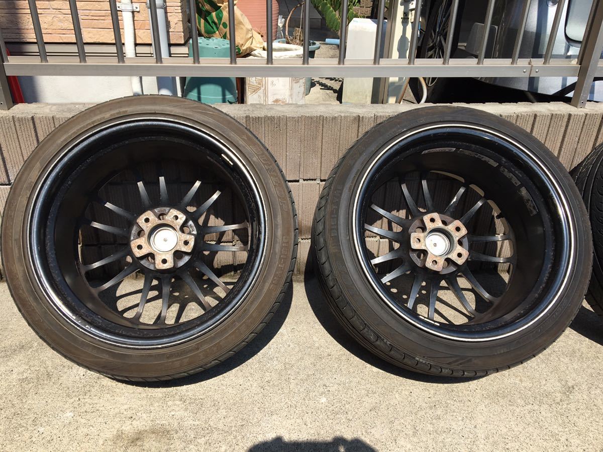 RAYS RE30アルミ鍛造ホイール 9.5J-18 OFF+15 114.3-5穴 GT-Rサイズ 