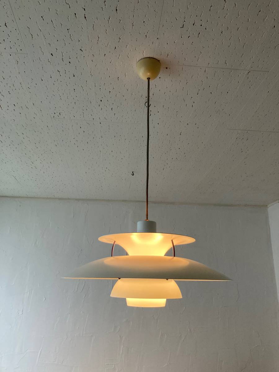 B 北欧 ヴィンテージ デンマーク製 ペンダントライト PH5 ルイス 