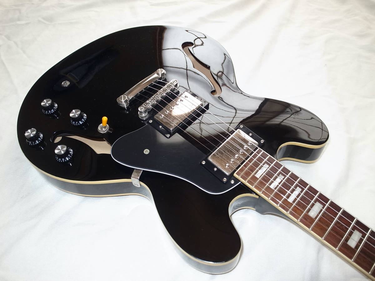 EPIPHONE CUSTOM SHOP ES-335 ブロックインレイ(エピフォン)｜売買され 