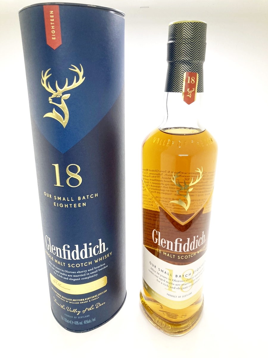 ◇◇【古酒】Glenfiddich グレンフィディック 18年 スモールバッチ