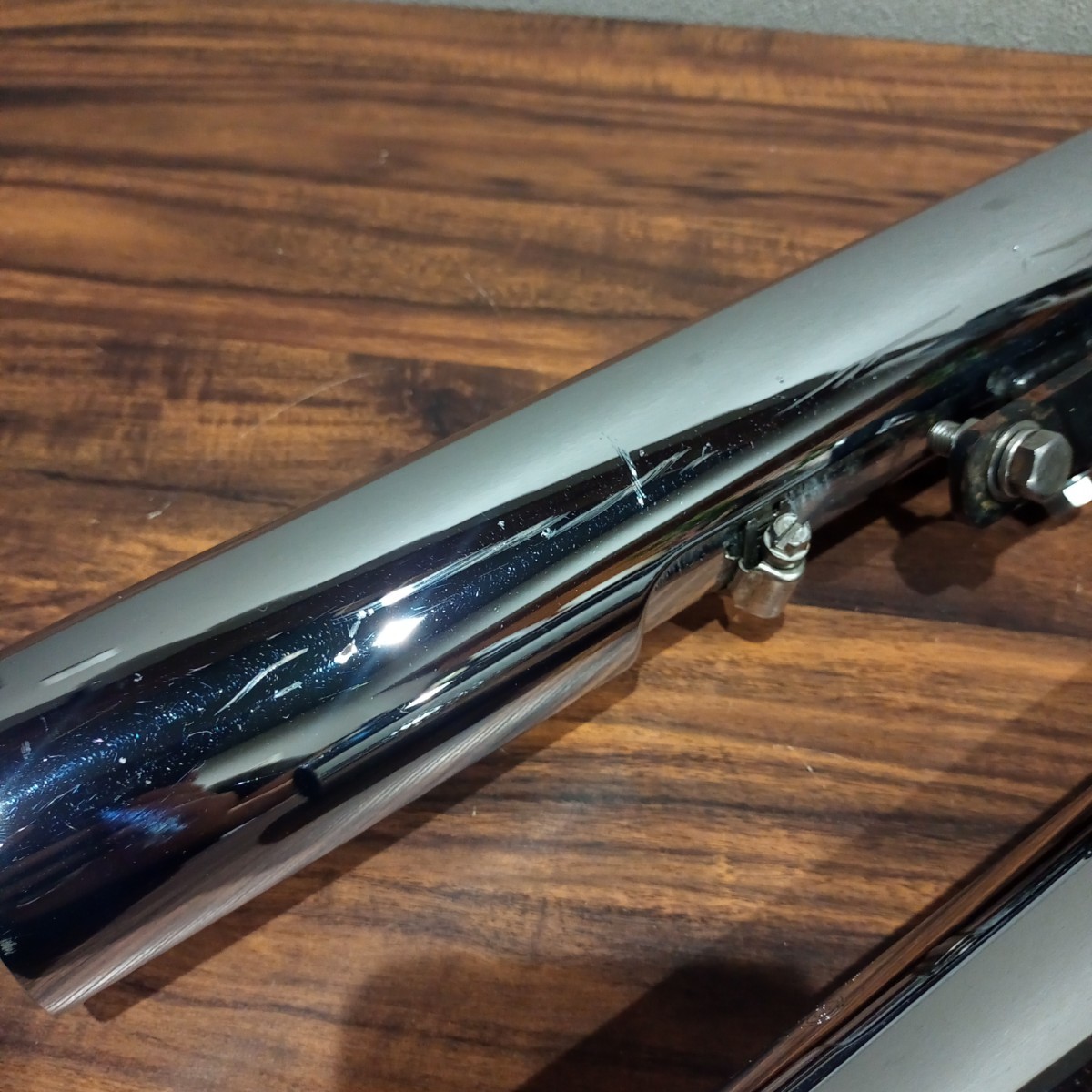 バンス＆ハインズ☆VANCE&HINES☆ストレートショット☆スリップオン 
