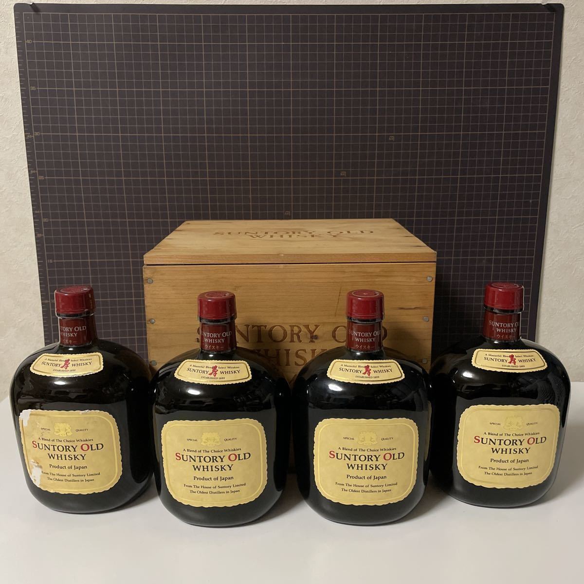SUNTORY OLD WHISKY サントリー オールド ウイスキー LIMITED 4本