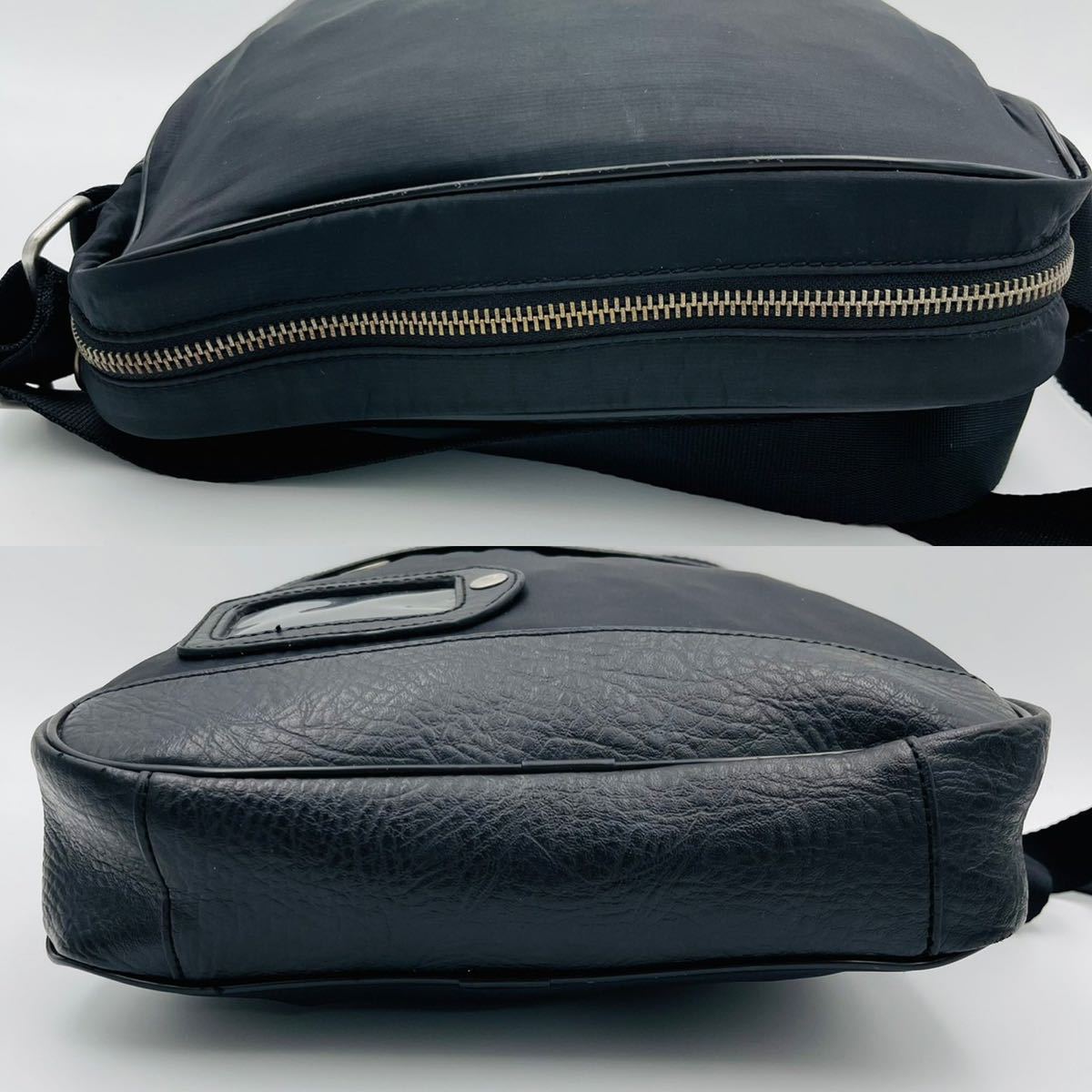 1円~ 美品 ディーゼル DIESEL メンズ ビジネス ショルダーバッグ
