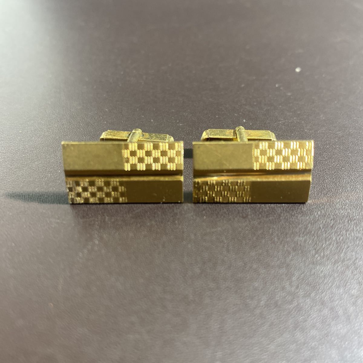 K18 / 金 / ゴールド / 18金 / カフスボタン / カフス / 7g / アクセサリー2点セット