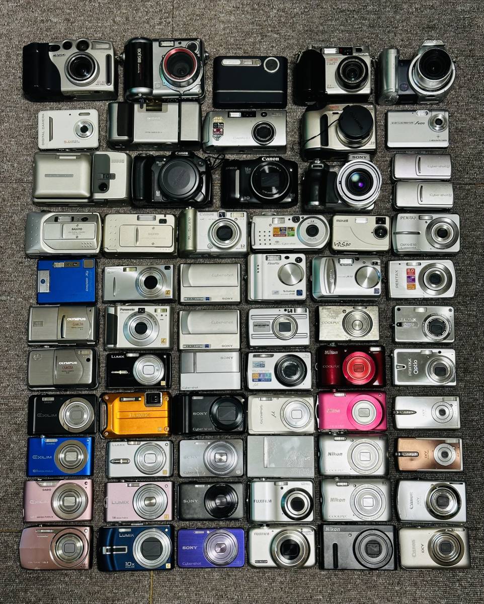 デジカメ☆まとめて出品☆Nikon/Canon/Panasonic/SONY/CASIO/PENTAX
