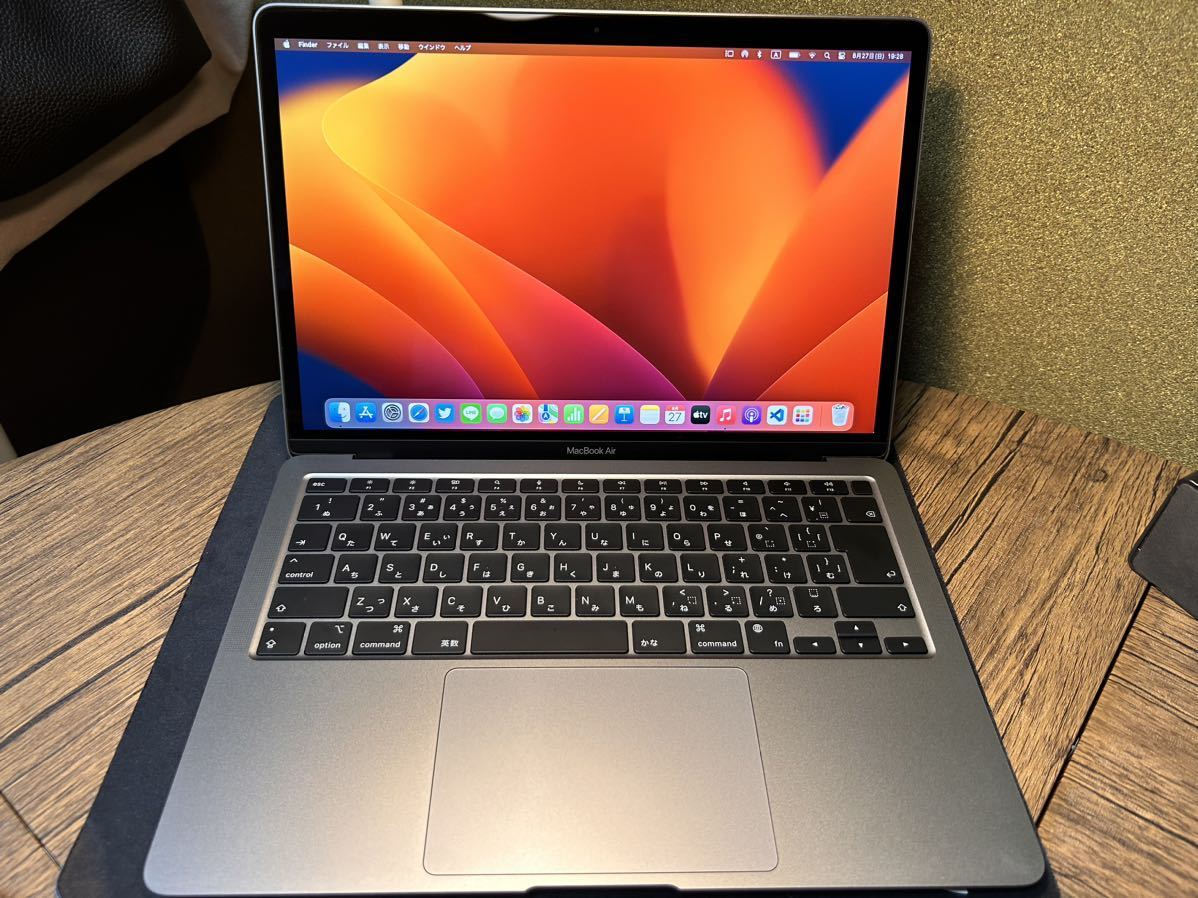 MacBook Air Apple 1円スタート 13インチ M1チップ搭載13インチ8GB 256GB⁄