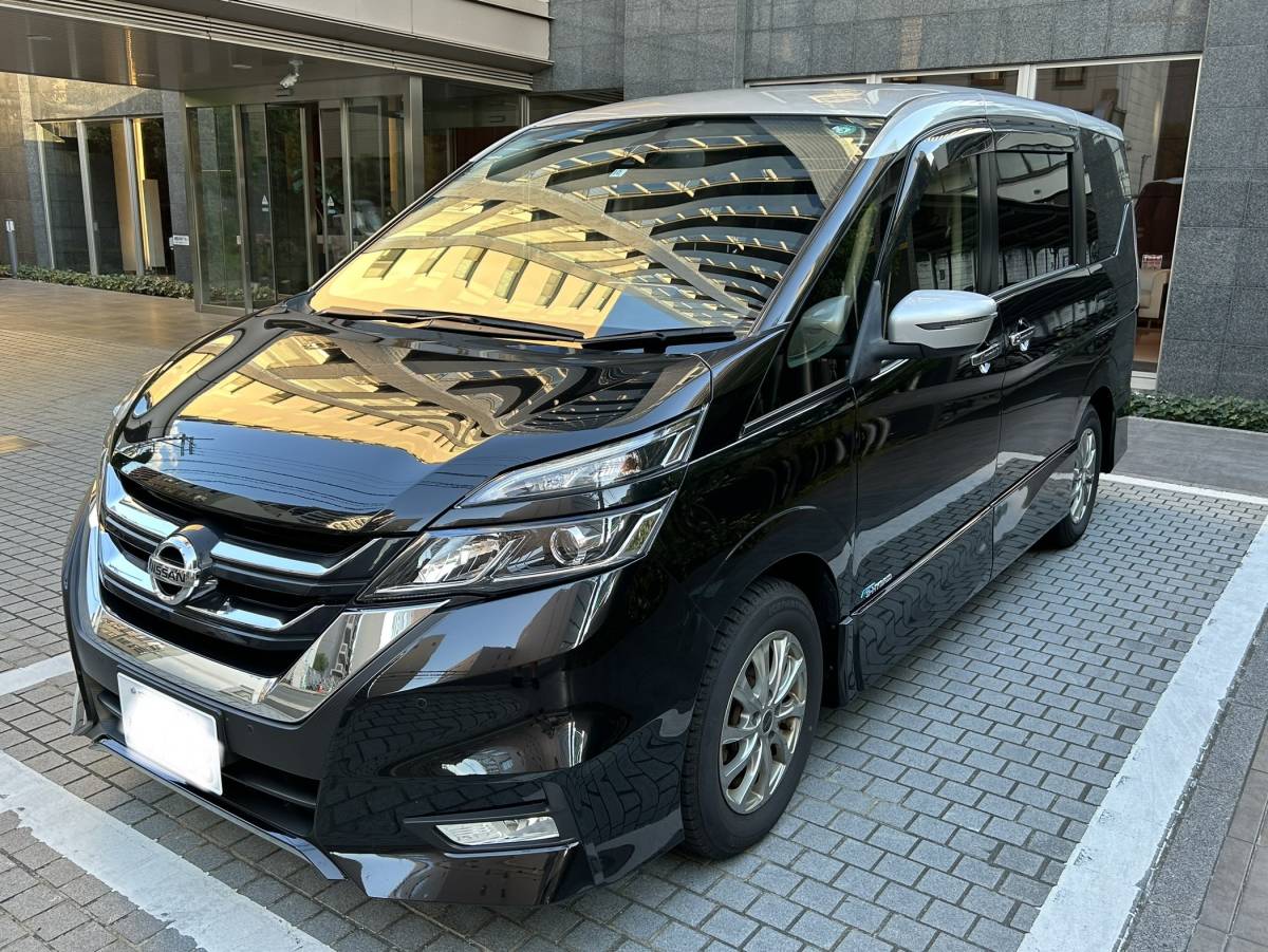 日産セレナ ハイウェイスター プロパイロットエディション 希少ブラックツートン