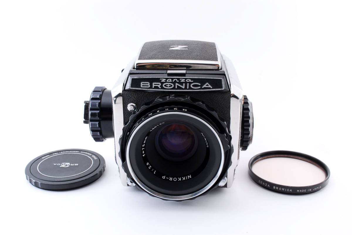 Zenza Bronica ゼンザブロニカ S2 LATE 後期 Film Camera Nikkor PC