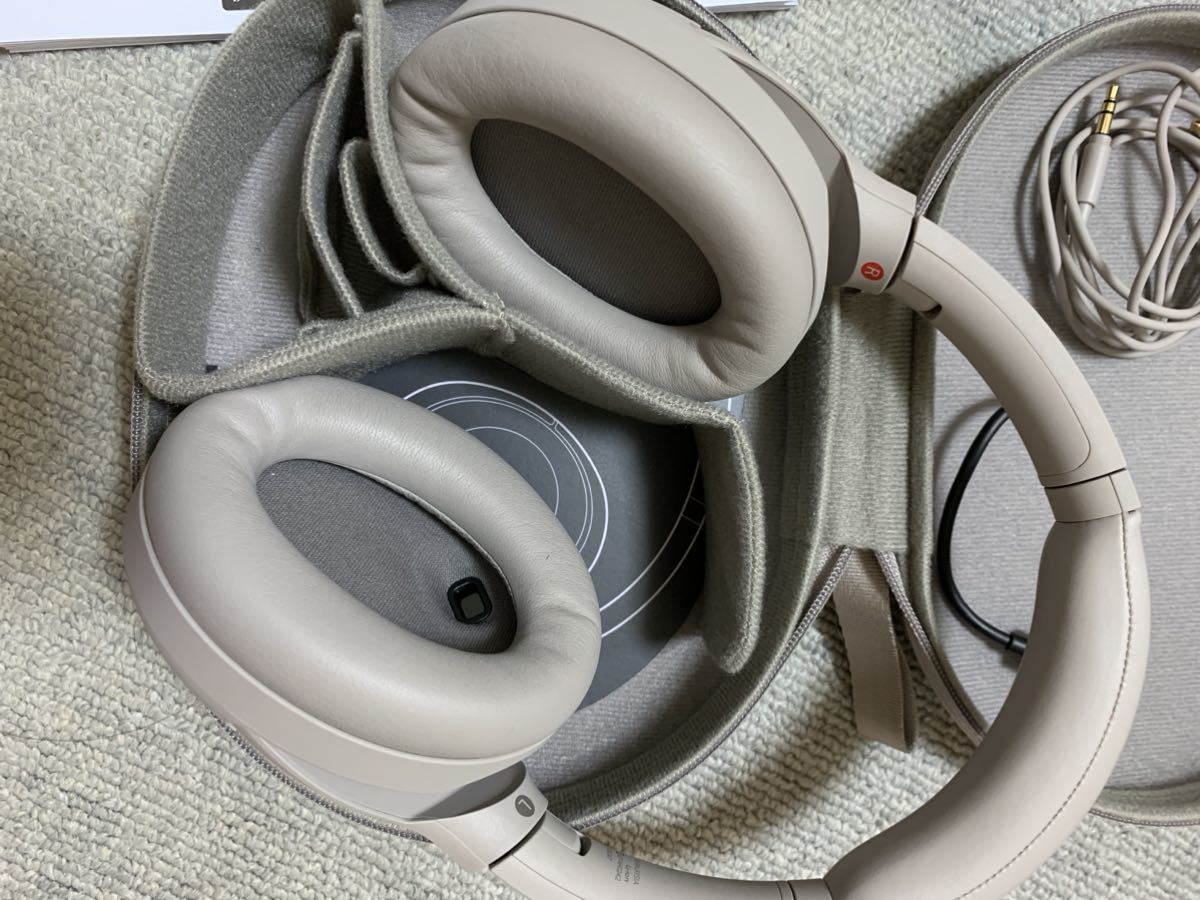 超美品】ワイヤレスノイズキャンセリングステレオヘッドセット WH