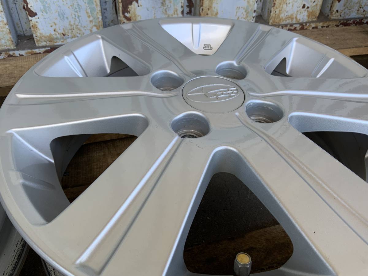 SUBARU 純正アルミホイール 14インチ 4.5J 4H PCD100 +45 ハブ径59mm 4