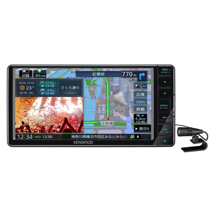 ★新品★ケンウッド MDV-D710W 7V型/200mmワイドモデル ハイレゾ対応/専用ミラレコ、ドライブレコーダー連携 AVナビゲーションシステム