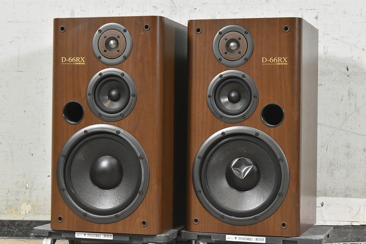 ONKYO⁄オンキョー D-66RX ペア バッフル損傷有り