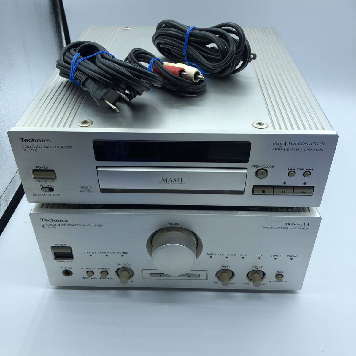 お得，格安 【動作品】technics sl-p70 su-a70セット