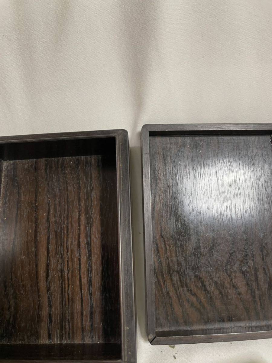 彫金師 秋月 刻 金工 彫金 銅 作家物 紙タバコ盆 金属工芸 芍薬 牡丹 