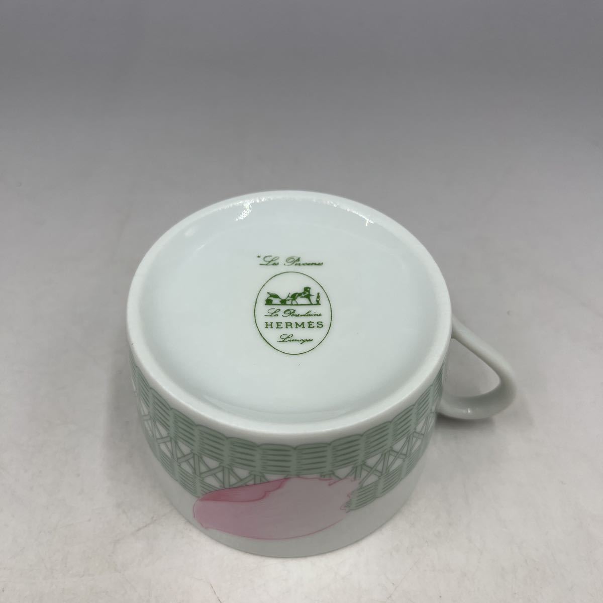 Z585 HERMES エルメス ピヴォワンヌシリーズ カップ&ソーサー Yahoo