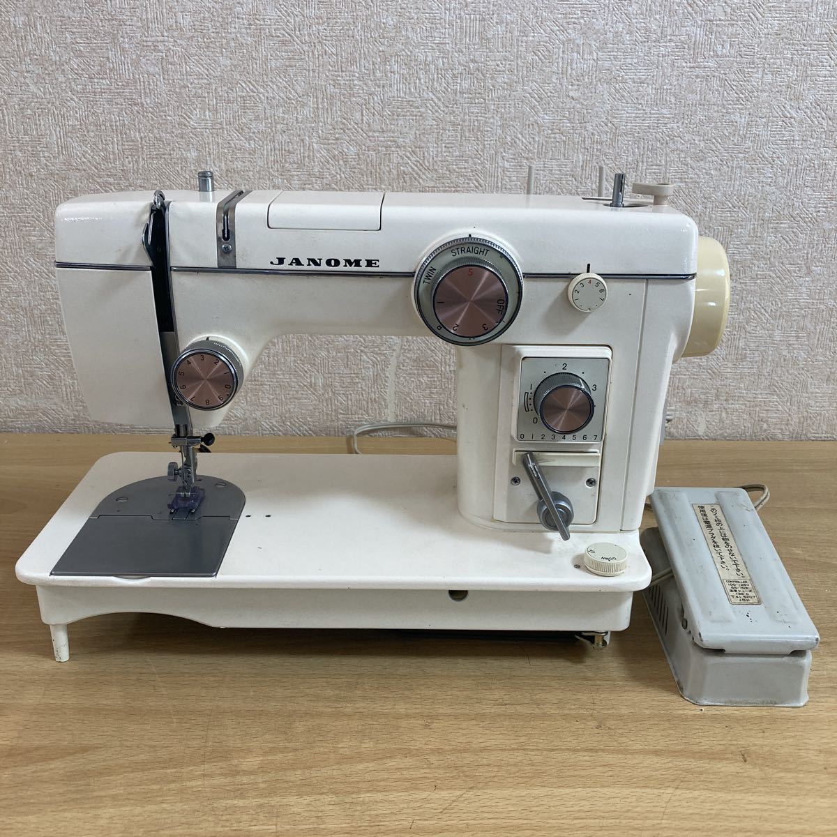 JANOME トピアA 電動 ミシン MODEL 802型 ジャノメ 蛇の目 トピア