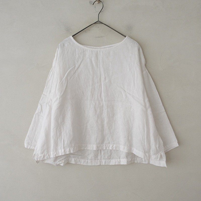 ネストローブ nest Robe *リネンドロップショルダープルオーバー