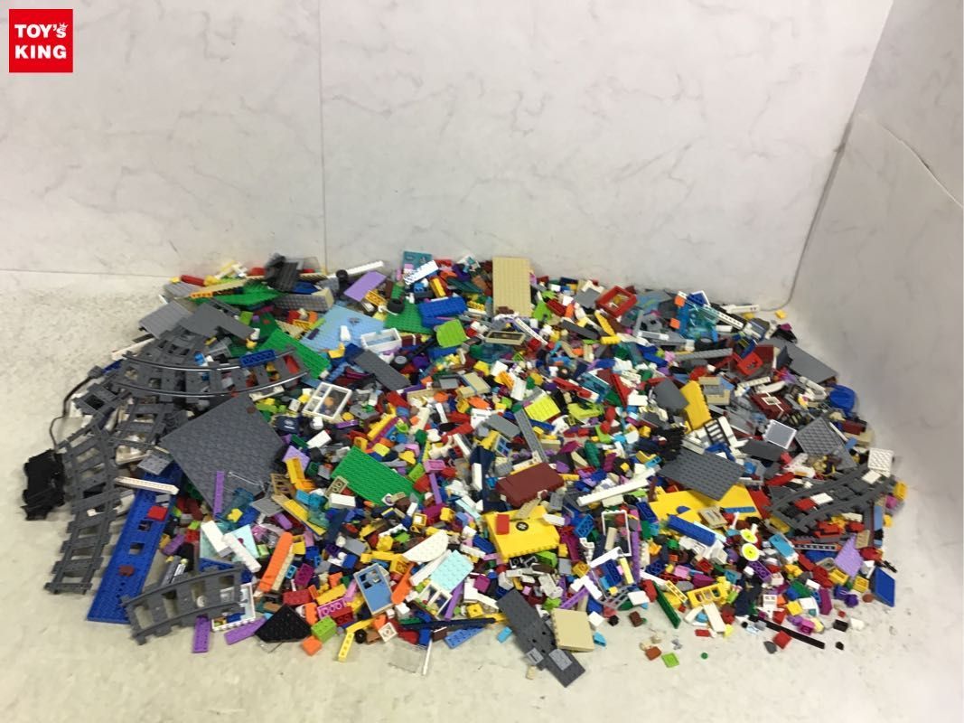 1円〜 同梱不可 ジャンク レゴ等 レール、タイヤ、プレート、ドア 他 グレー、イエロー、レッドブロック等