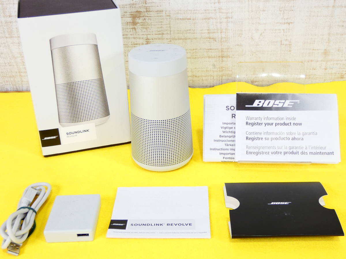 SoundLink Bluetooth スピーカー speaker bose Bose ボーズ BOSE Revolve 360度 BOSEボーズ Color 1カ月で手放せなくなった （ ）スピーカー Home
