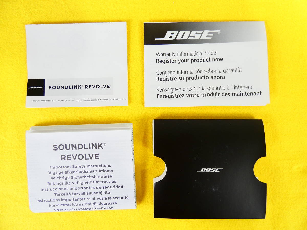 SoundLink Bluetooth スピーカー speaker bose Bose ボーズ BOSE Revolve 360度 BOSEボーズ Color 1カ月で手放せなくなった （ ）スピーカー Home