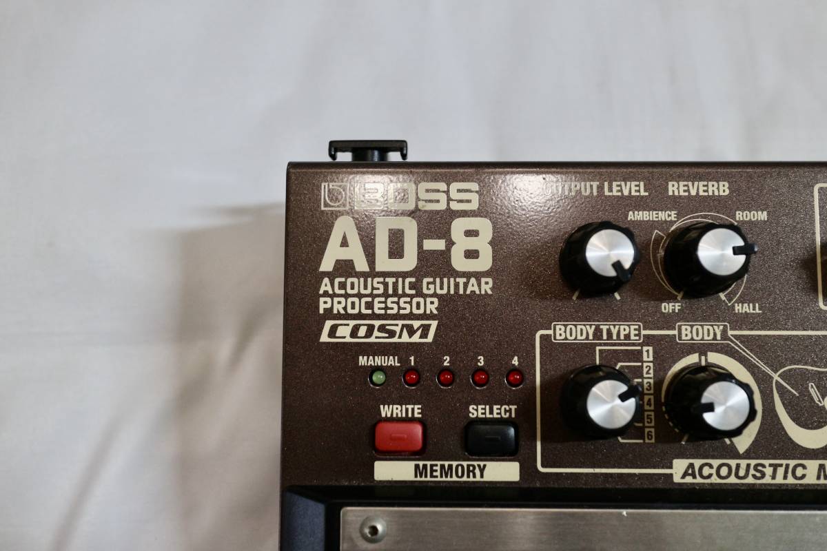AD-8 BOSS プリアンプ アコースティックギター用 (ボス AD8) ボス