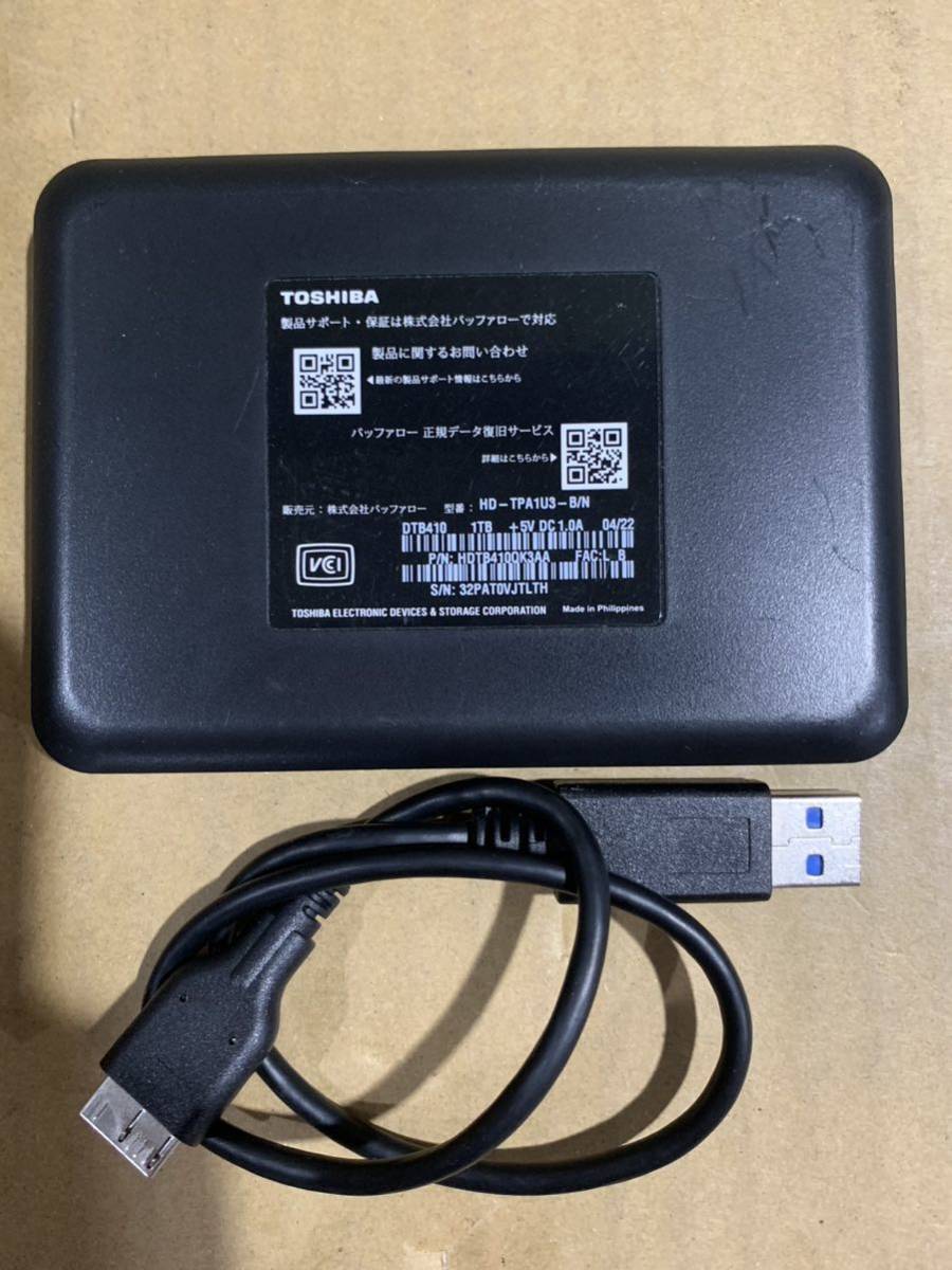 東芝製Canvio HDD：1TB HD-TPA1U3-B HD-TPA1U3」の人気商品一覧・価格