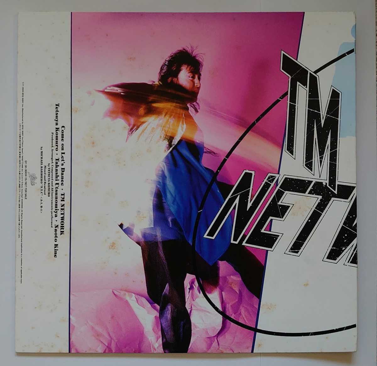 非売品 プロモ盤 TM NETWORK Come On Let´s Dance│